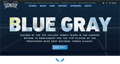 Desktop Screenshot of bluegraytennis.com